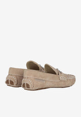 BABYWALKER Baby Boys Suede Loafers Camel sPB/4293_CAMEL