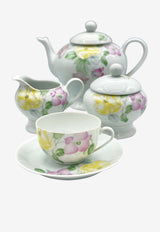 Porcelain Tea Set (Set of 15 pieces) Couleurs Pastel
