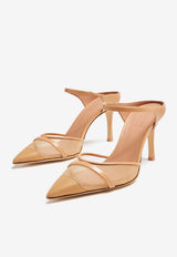 Uma 80 Mesh and Leather Mules