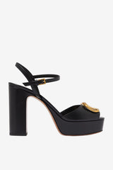 VLogo 115 Leather Platform Sandals