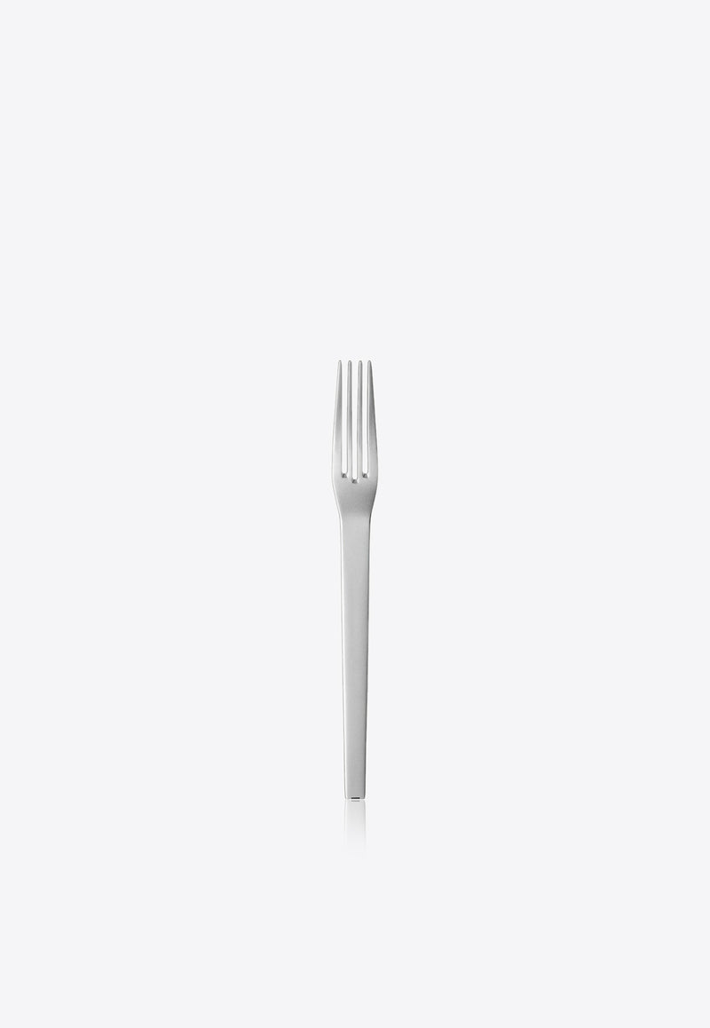 Hermès Silver HTS Stainless Steel Dessert Fork 18.5 cm 008808P