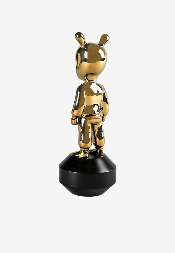 Lladró The Small Golden Guest Figurine Gold 01007739