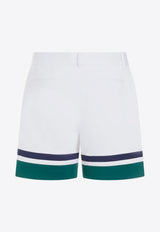 Logo-Patch Tailored Shorts