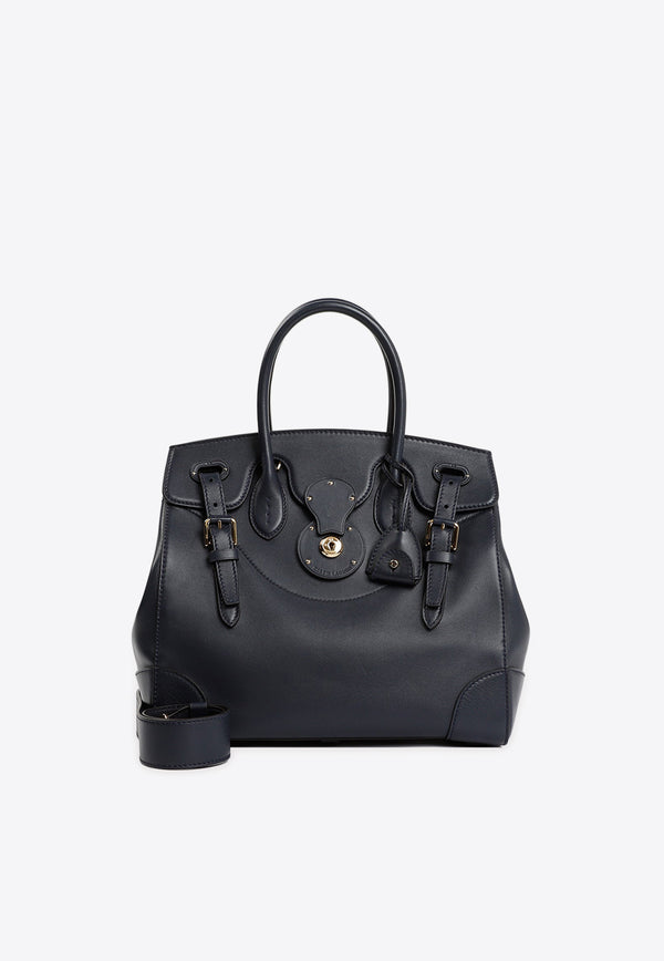 Soft Ricky Top Handle Bag in Calf Leather