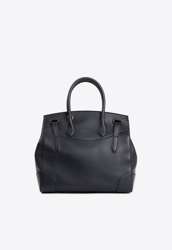 Soft Ricky Top Handle Bag in Calf Leather