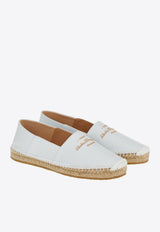 Salvatore Ferragamo Susana Leather Espadrilles 01E523 SUSANA 758335 NEVE White