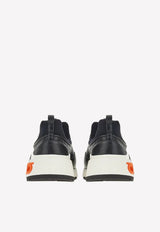 Salvatore Ferragamo Cosma Leather Slip-On Sneakers Black 021174 COSMA STR 757644 NERO