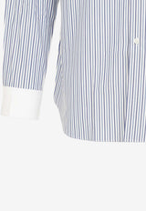 Long-Sleeved Striped Shirt