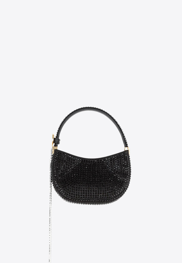 Mini Vesna Crystal-Embellished Top Handle Bag