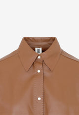 Barissa Leather Shirt