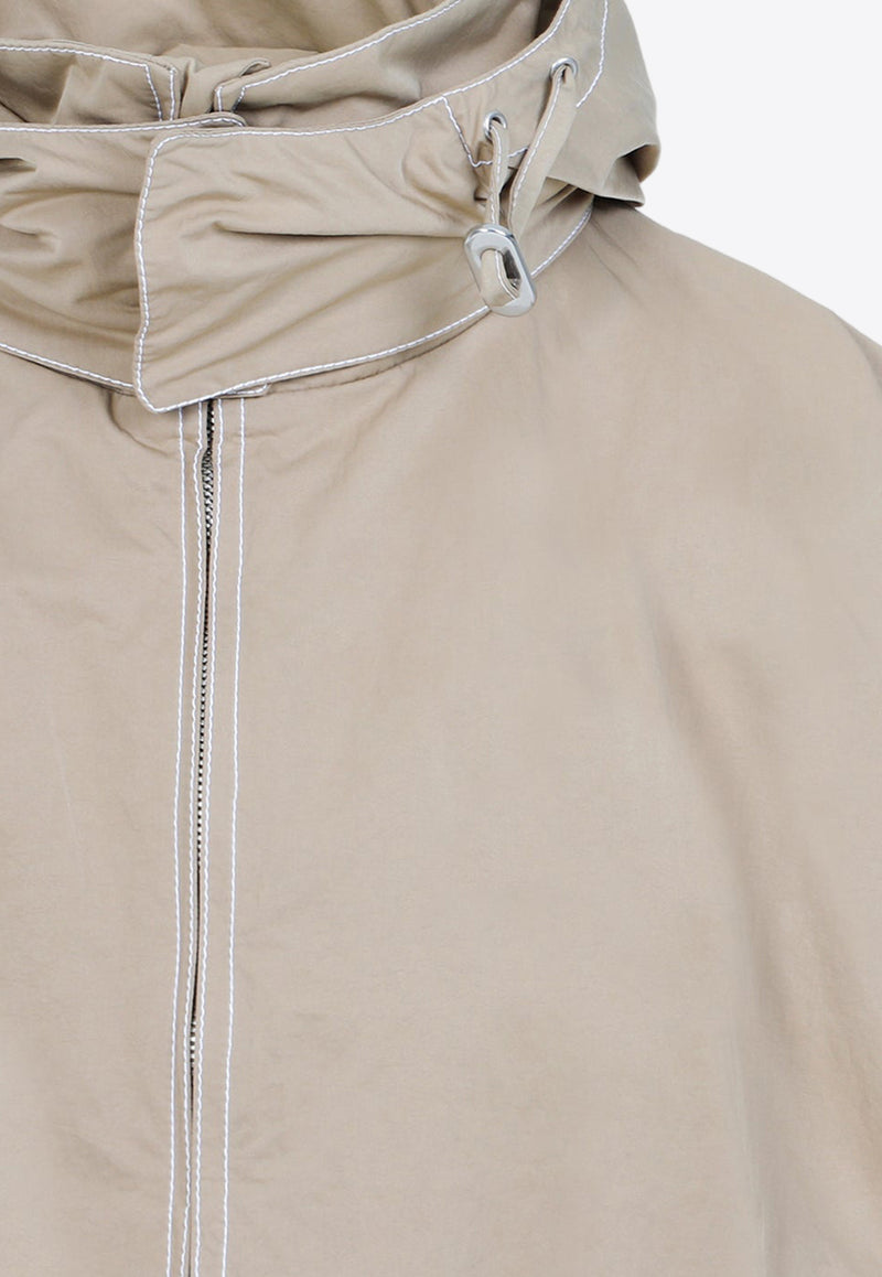 Zip-Up Hooded Jacket