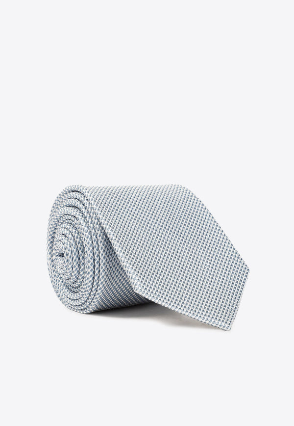 ربطة عنق حريرية منقوشة