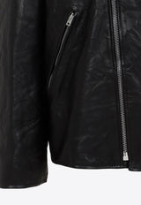 Lamb Leather Biker Jacket