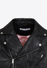 Lamb Leather Biker Jacket