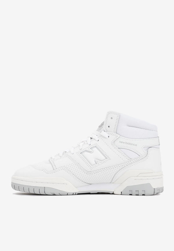 650 High-Top Sneakers in White