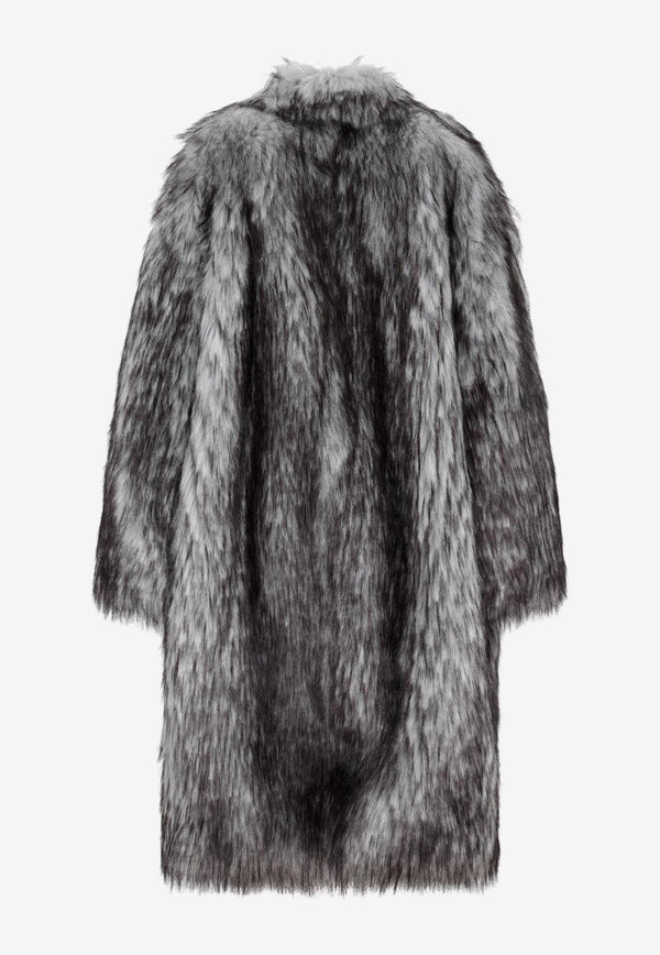 Faux Fur Long Coat