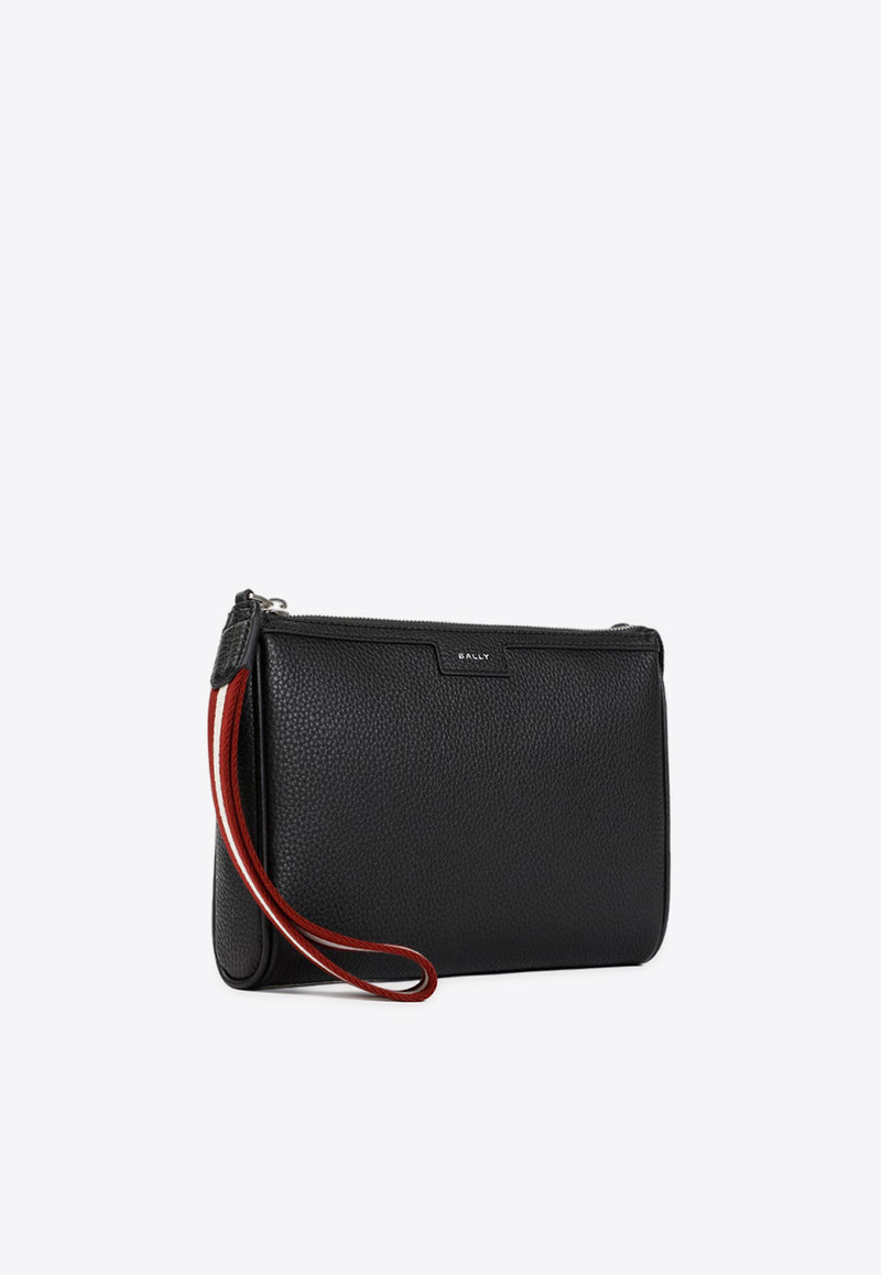 Logo Leather Pouch