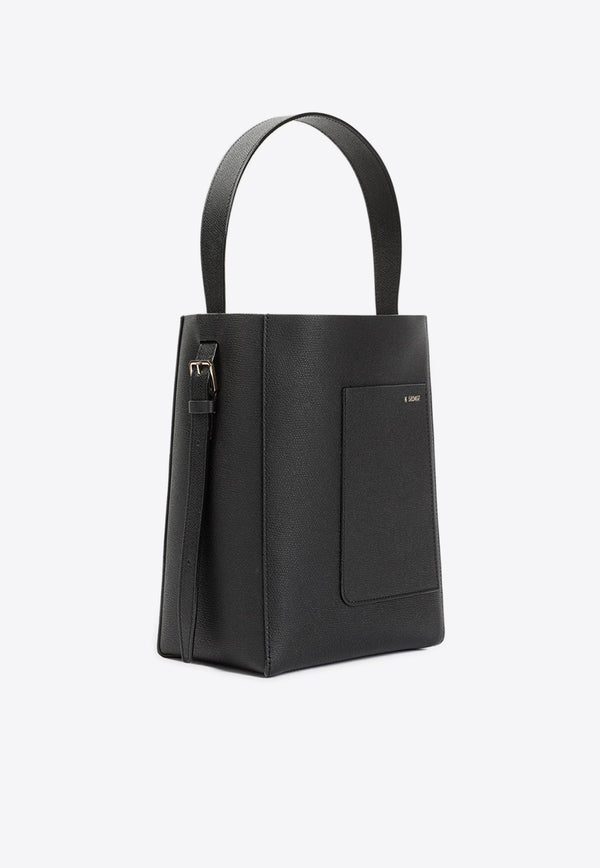 Mini Bucket Bag in Leather