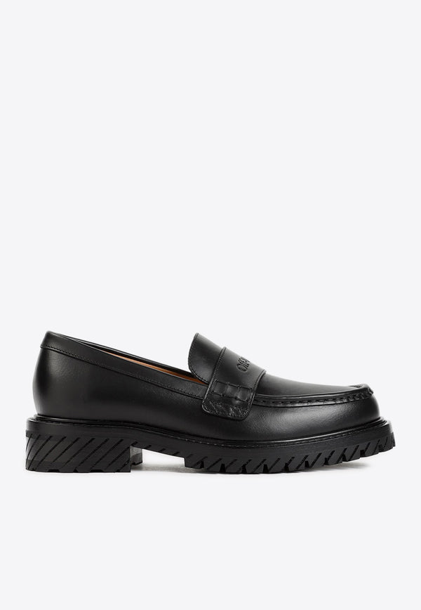Military Chunky Loafers