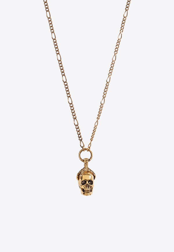Victorian Skull Chain Necklace