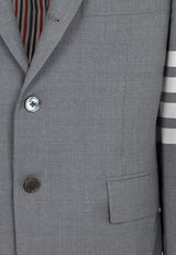 Thom Browne Classic Sports Jacket in Wool  MJC001A.06146 035 MED GREY