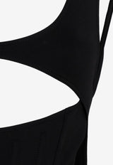 Front Cut-Out One-Piece Swimsuit
