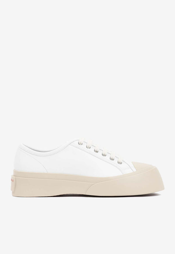 Marni Pablo Low Top Leather Sneakers 42362227032245 SNZU002002.P2722 00W01 LILY WHITE