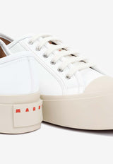 Marni Pablo Low Top Leather Sneakers 42362227294389 SNZU002002.P2722 00W01 LILY WHITE