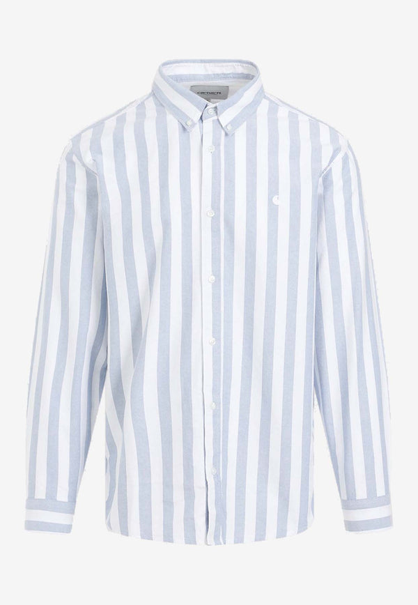 Dillion Long-Sleeved Striped Shirt