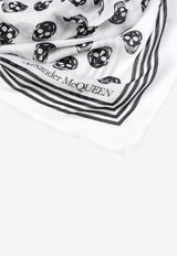 Skull Logo Biker Scarf