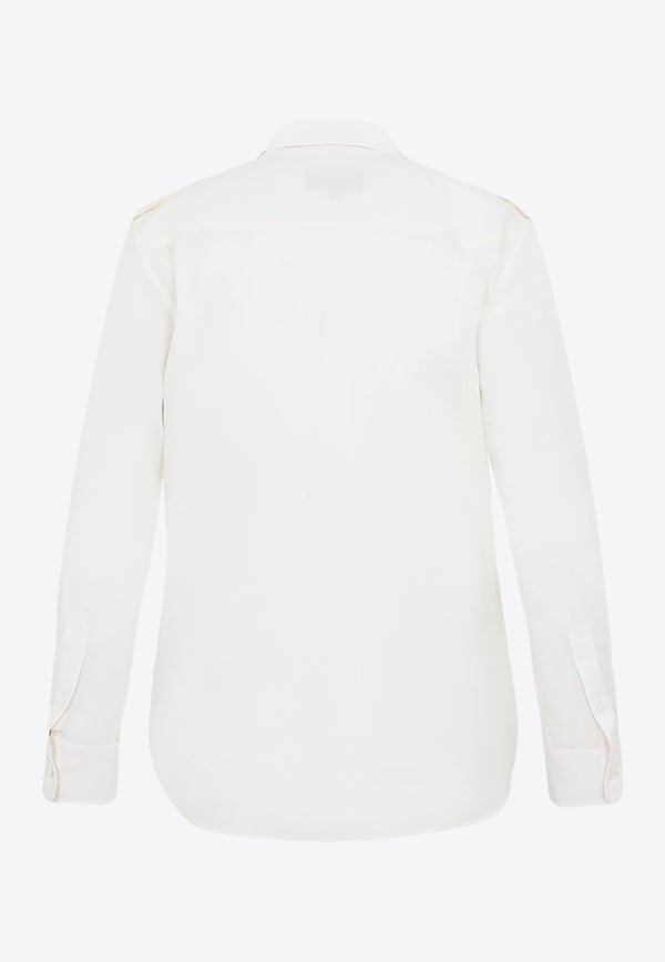 Jeanette Long-Sleeved Shirt in Silk