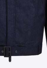 Hooded Linen Jacket