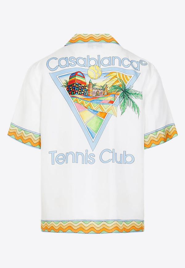 Afro Cubism Tennis Bowling Shirt