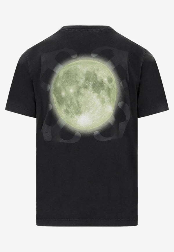 Super Moon Print T-shirt