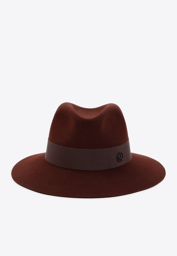 Henrietta Fedora Hat in Wool Felt
