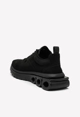 Salvatore Ferragamo Running Low-Top Primeknit Sneakers Black 0760649MNY/M_FERRA-BLK
