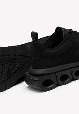 Salvatore Ferragamo Running Low-Top Primeknit Sneakers Black 0760649MNY/M_FERRA-BLK