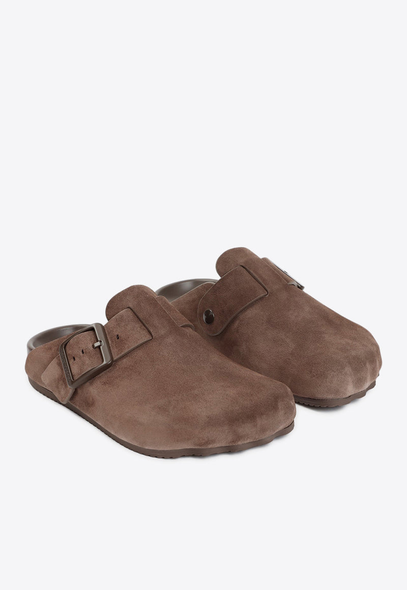 Sunday Suede Leather Mules
