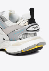 Track Mesh and Nylon Low-Top Sneakers