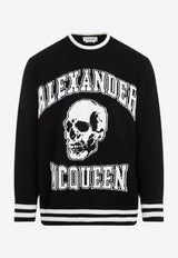 Logo Print Crewneck Sweater