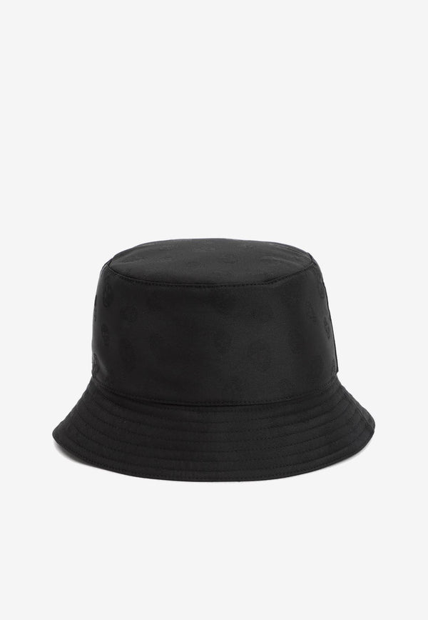 Skull Jacquard Bucket Hat