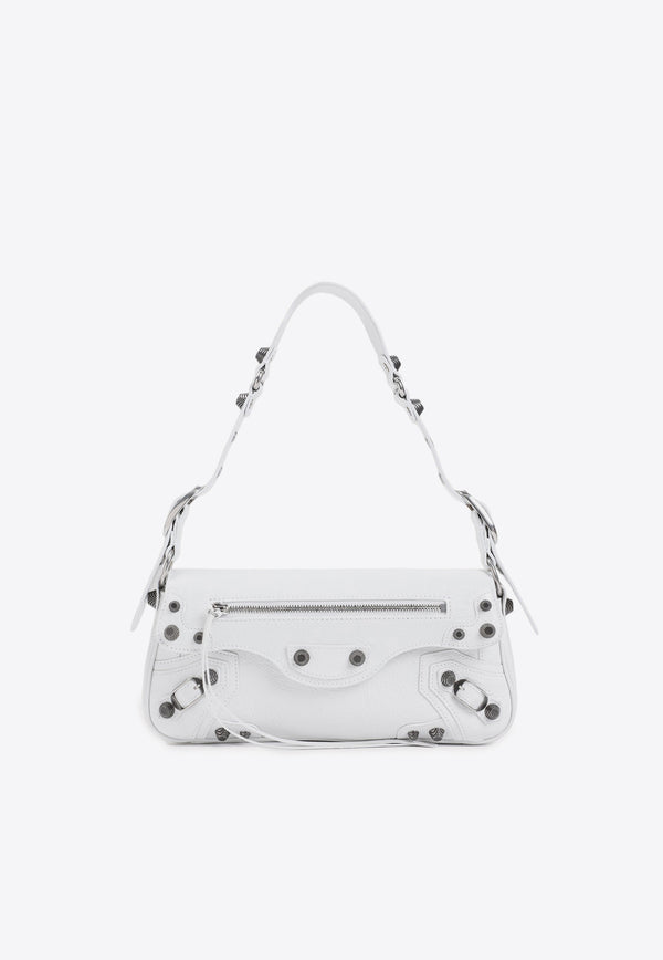 Small Le Cagole Leather Shoulder Bag