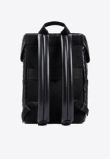 Intrecciato Flap Leather Backpack