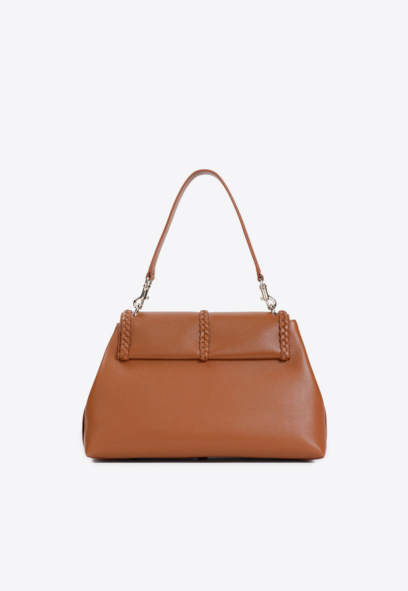 Medium Penelope Soft Leather Shoulder Bag