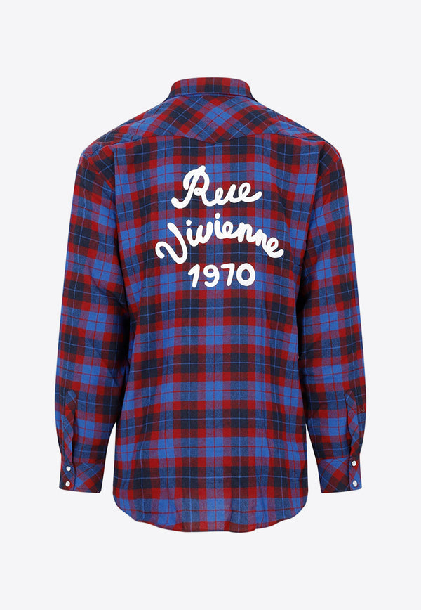 Rue Vivienne 1970 Checked Shirt