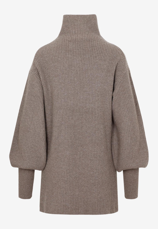 By Malene Birger Camila Sweater in Cashmere 42497578631349 Q71339001 09H SHALE