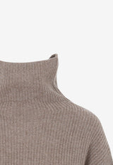 By Malene Birger Camila Sweater in Cashmere 42497578827957 Q71339001 09H SHALE