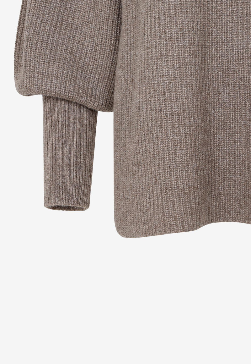 By Malene Birger Camila Sweater in Cashmere  Q71339001 09H SHALE