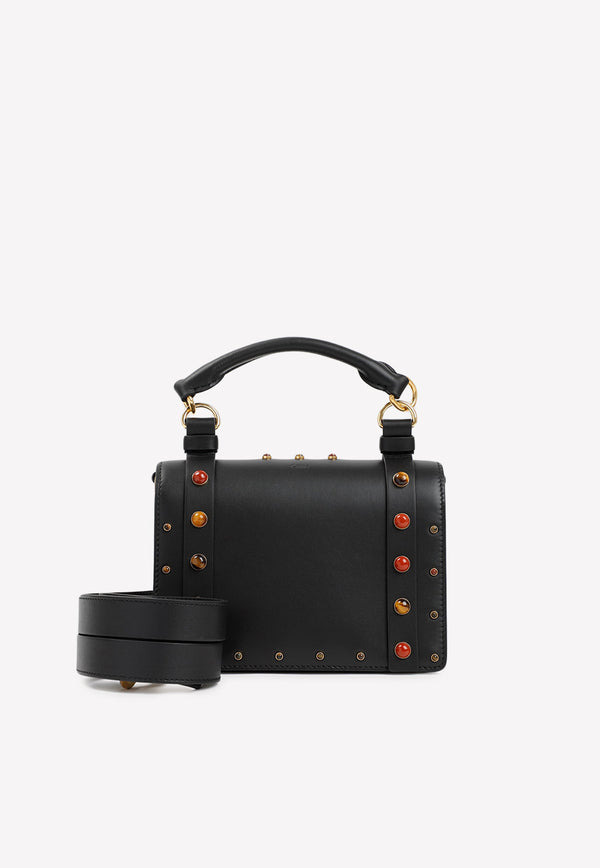 Small Ora Top Handle Bag in Leather