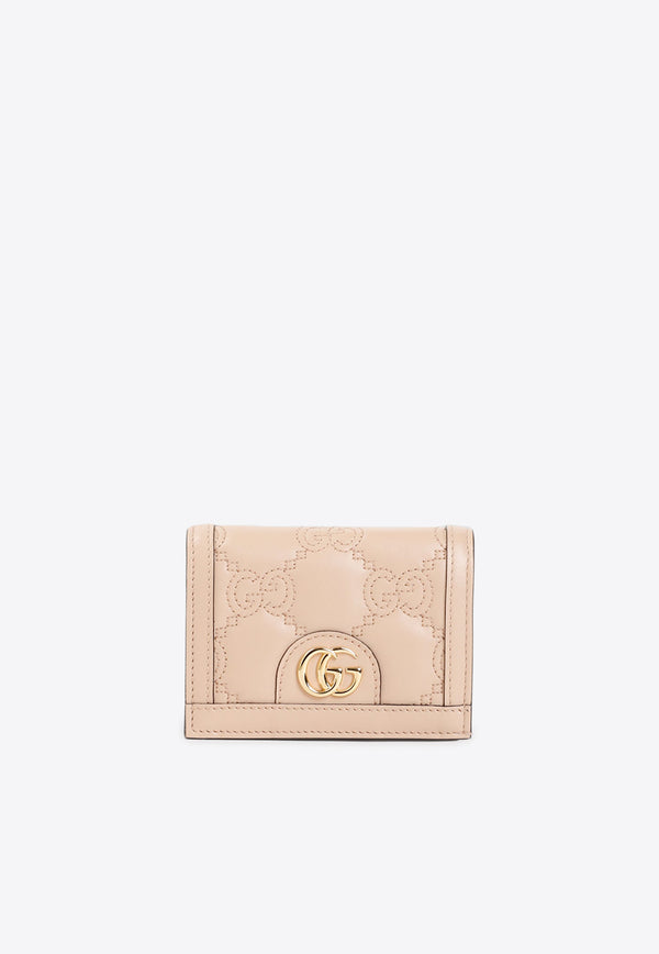 Double G Quilted-Leather Wallet
